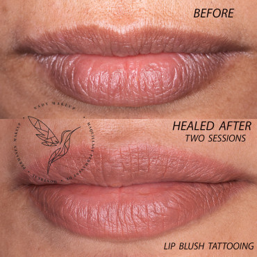 best lip blush cosmetic tattooing montreal