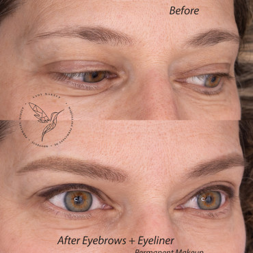 permanent brows shading montreal
